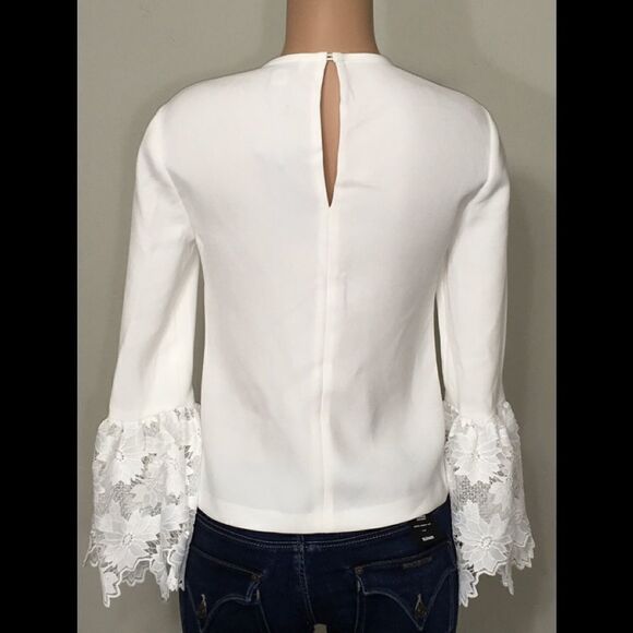 Rachel Zoe ecru top. Retails $325. NWT - Picture 6 of 8